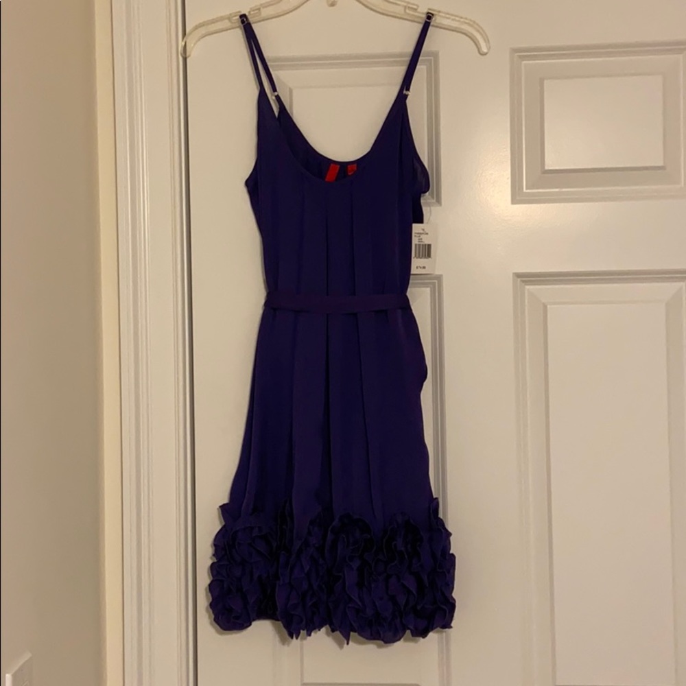 purple dress